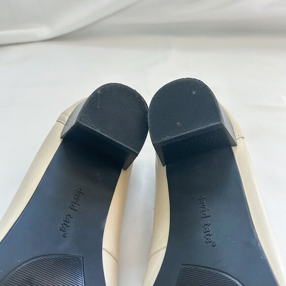 David Tate Women's Madera Bone Lamb Block Heel Shoes - Picture 13 of 15